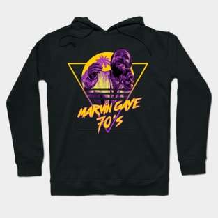 Marvin Retro 70'S Purple Hoodie